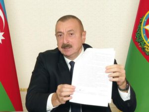 Prezident: “Paşinyan, harada imzalamısan sən bu kapitulyasiya aktını?”