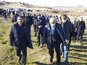 Diplomatlar Füzulidə erməni vəhşiliyinin şahidi oldu – FOTO