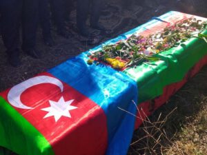 Salyanda şəhid dəfn olunub – FOTO