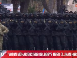 Azərbaycan ilk dəfə olaraq Xarici Kəşfiyyat Xidmətinin YARASA xüsusi bölməsini göstərdi – VİDEO