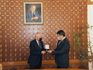 Konstitusiya Məhkəməsinin sədri Fərhad Abdullayev təltif edildi