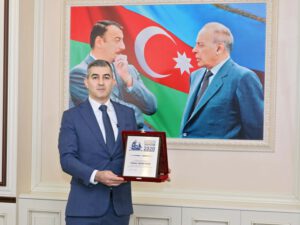 Dövlət Miqrasiya Xidmətinin rəisi Vüsal Hüseynov 5-ci beynəlxalq “Caspian Businnes Award” mükafatına layiq görülüb