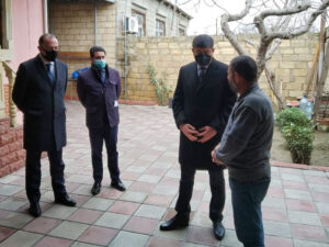 Yasamal rayon İcra Hakimiyyətinin başçısı şəhid ailələrinə baş çəkib – Foto