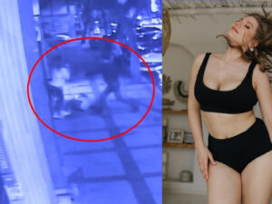 Rus modelin İstanbulda bıçaqlandığı anlar kameraya düşdü – ANBAAN VİDEO