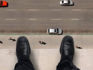 Bakıda kişi intihar etdi – Ürəyi zəif olanlar baxmasın! – FOTO