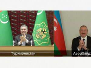 İlham Əliyevlə Türkmənistan Prezidenti arasında səmimi dialoq – VİDEO