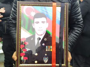 Murovdağda şəhid olan hərbçimiz dəfn olundu – FOTO