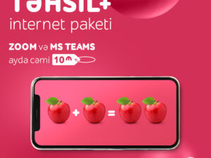 “Nar” onlayn təhsilalanlar üçün yeni internet paketi təqdim edib