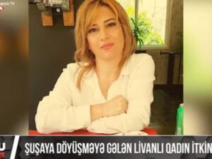 Ermənilər tərəfindən Şuşaya döyüşməyə gələn livanlı qadın itkin düşüb – VİDEO