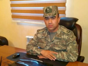 Tankı ilə düşmənin müdafiə xəttini yaran igidimiz – FOTO