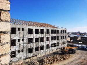 Mehriban Əliyevanın tapşırığı ilə Goranboyda yeni məktəb tikilir – FOTOLAR
