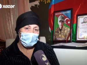 Şəhid anası: “Oğlum şəhid olan günü onu yuxumda gördüm” – VİDEO