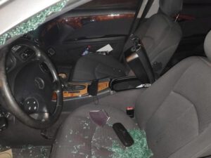 Sumqayıtda jurnalistin avtomobili qarət edilib – FOTO