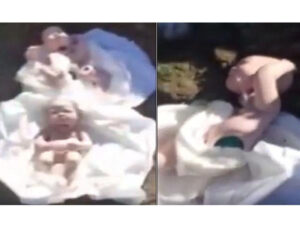 Əkizlərini torpağa tapşıran ata kəfəni açanda dəhşətə gəldi – VİDEO