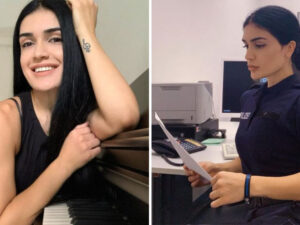 Almaniyada polis komissarı olan azərbaycanlı gözəl – FOTO