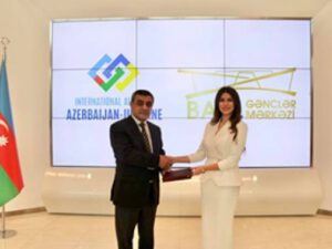 Bakı Gənclər Mərkəzinin direktoru Azərbaycan-Ukrayna Beynəlxalq Alyansının “Qızıl medalı” ilə təltif olunub