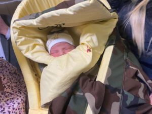 Daha bir şəhidin adı yeni doğulan övladına verildi – FOTO