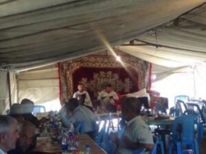 Goranboyda yas mərasimi keçirən şəxslər saxlanılıb