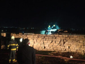 Dünən həbsdən çıxdı, bu gün evi yandırıb arvadını döydü