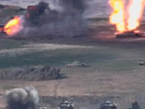 Xocavənddəki erməni tanklarının İNANILMAZ GÖRÜNTÜLƏRİ – VİDEO