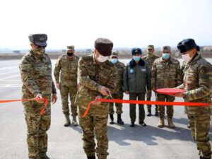 Zakir Həsənov yeni hərbi hissələrin açılışında iştirak edib