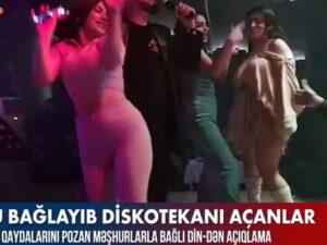 Toyu bağlayıb diskotekanı açanlar – VİDEO