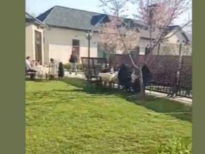 Restoranda qızına nişan keçirən ana və qonaqları tutuldu – FOTO