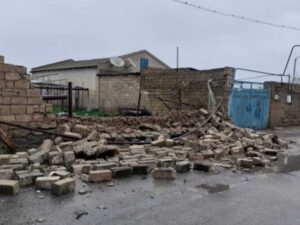 Şabranda hasar uşaqların üzərinə aşdı, ölən və yaralananlar