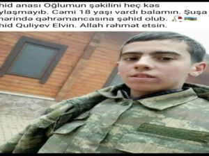 Şəhid olduğu deyilən əsgər sağ-salamatdır – FOTO