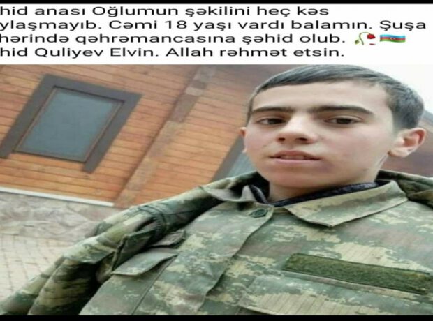 Şəhid olduğu deyilən əsgər sağ-salamatdır – FOTO Şəhid olduğu deyilən əsgər sağ-salamatdır – FOTO