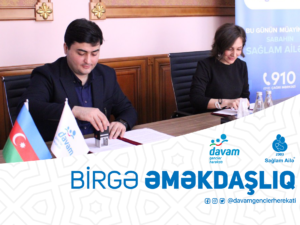 “Davam” və Sağlam Ailə Tibb Mərkəzi əməkdaşlıq sazişi imzalayıb