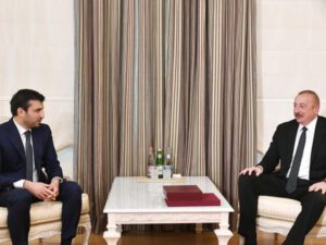 İlham Əliyev Selçuk Bayraktarı qəbul etdi – FOTO