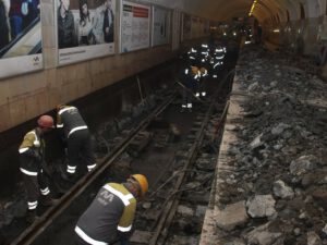 “Elmlər Akademiyası” metro stansiyasının son görüntüləri