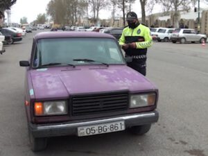 Yol polisi qayda pozan sürücülərə qarşı reyd keçirdi – Fotolar