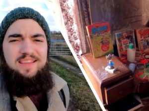 Gizlincə girdiyi tərk edilmiş evdə gördükləri ŞOK ETDİ – FOTOLAR