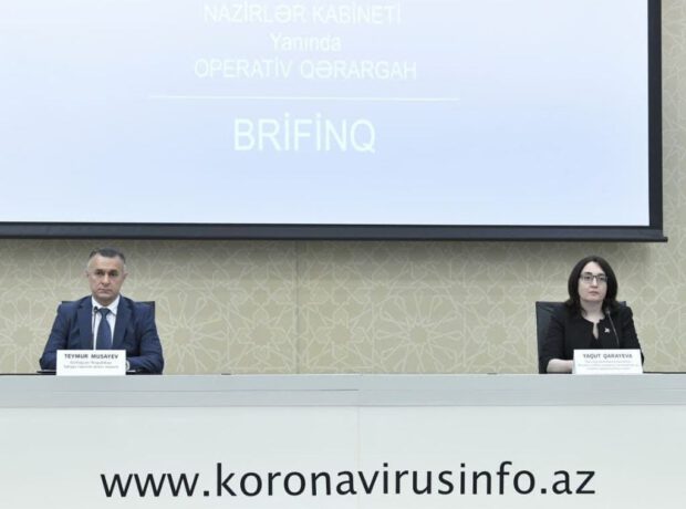 Operativ Qərargah brifinq keçirir – CANLI Operativ Qərargah brifinq keçirir – CANLI