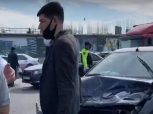 SON DƏQİQƏ! Bakı-Sumqayıt yolunda QƏZA – Böyük tıxaca SƏBƏB OLDU / VİDEO