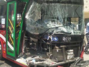 “Bakubus” avtobusları dəhşətli qəza törətdi – YARALILAR VAR + YENİLƏNİB