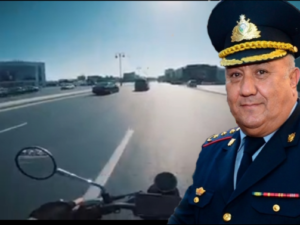 Sosial şəbəkələrdə yayılan bu videoya yol polisi münasibət bildirdi