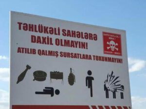 Azad edilmiş ərazilərə keçmək istəyən şəxslər saxlanıldı