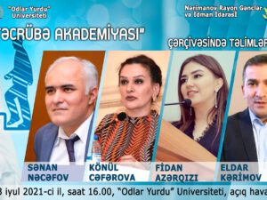 Nərimanov rayonunda “Təcrübə Akademiyası” çərçivəsində təlimlər keçiriləcək