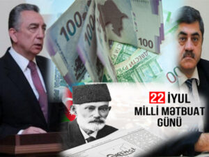 Eldar Əzizov və  İsrafil Kərimov jurnalistləri lağa qoydu – Rus rublu göndərdi – FOTO