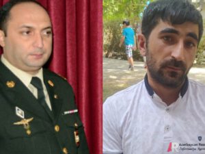 Ağsu rayon hərbi komissarı könüllü Qarabağ döyüşçüsünü döydü – VİDEO