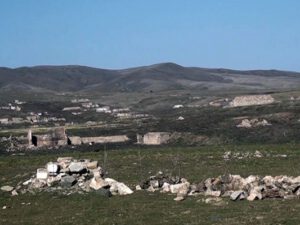 Füzulidə bomba partladı, şirkət sürücüsü yaralandı