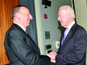 İlham Əliyev Cozef Baydeni təbrik etdi