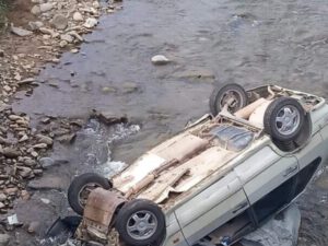 Tovuzda avtomobil körpüdən aşdı – FOTO