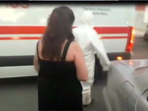 Azərbaycanda  şok anlar: Toya gələn qadını qapıda yoxlayanda görün nə oldu – HADİSƏ ANININ VİDEOSU