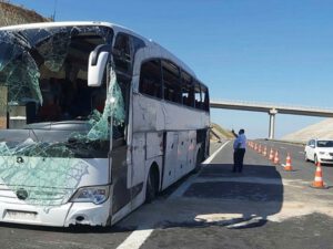 Türkiyədə sərnişin avtobusu aşıb, 14 nəfər ölüb