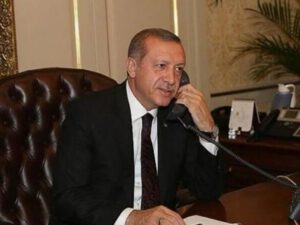 Ərdoğan üç ölkə lideri ilə müzakirələr apardı