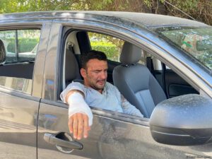 Ağdamda minaya düşən şəxsin FOTOsu